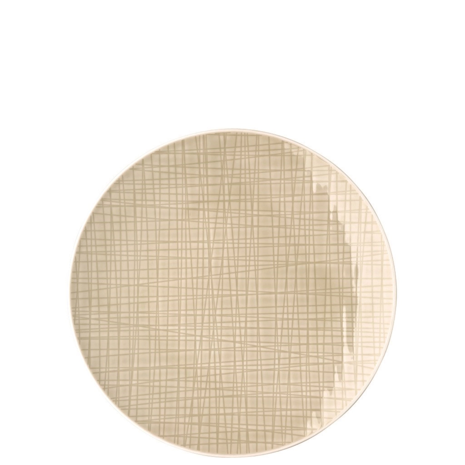 Mesh Colours Cream Teller flach rund 24cm