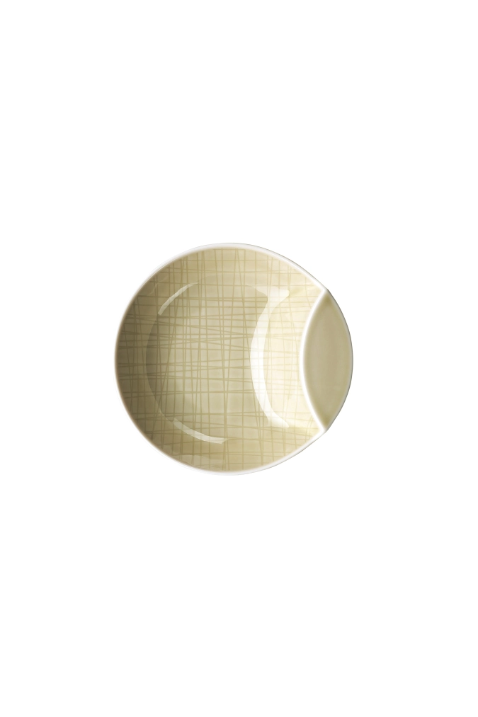 Mesh Colours Cream Schale rund tief 14cm H4cm