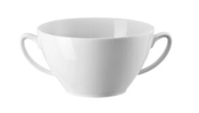 Mesh weiss Suppen-Obertasse 11cm H6cm 0.3lt