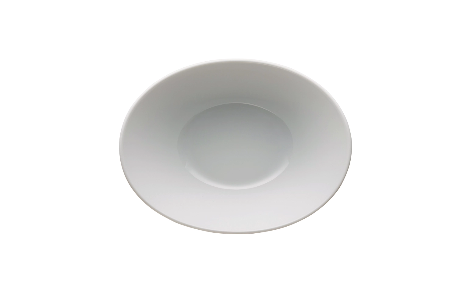 Mesh weiss Schüssel oval 20x15cm H7.5cm 0.68lt