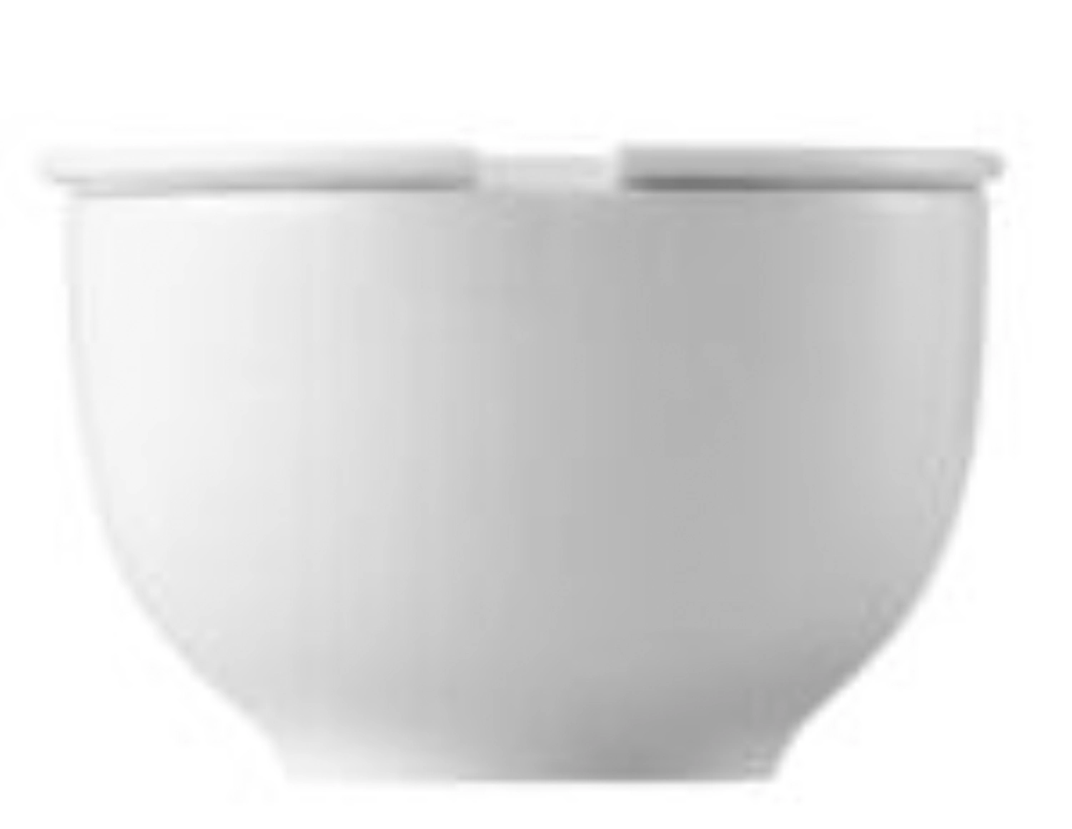 Nido weiss Deckel mit Einschnitt Weiss 10.5cm H1cm 0.28lt