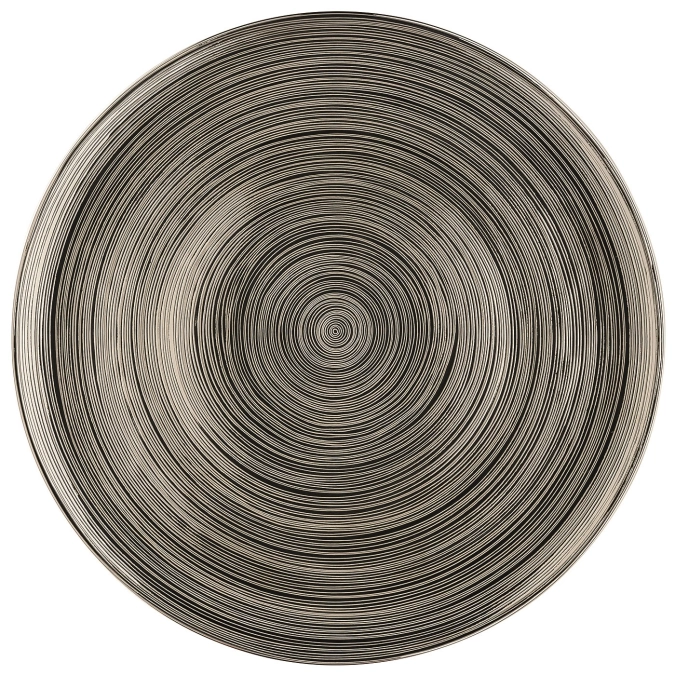 TAC Gropius Stripes 2.0 Teller flach titan. 33cm