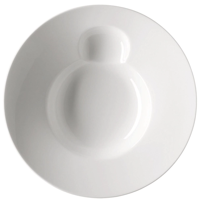 In.gredienti weiss Teller tief 26cm