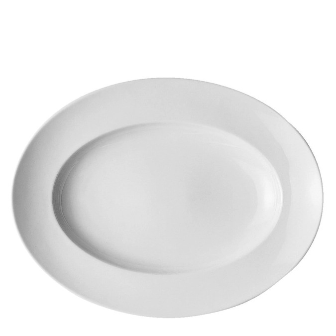 Epoque weiss Platte oval 33x24cm