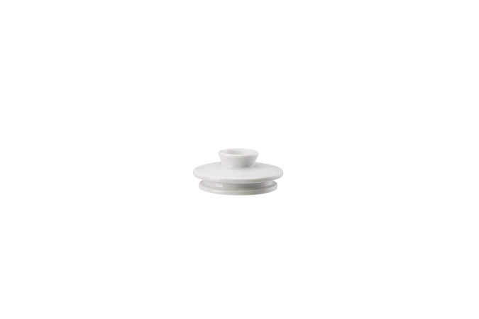 Mesh weiss Kaffeekannen-Deckel H3cm