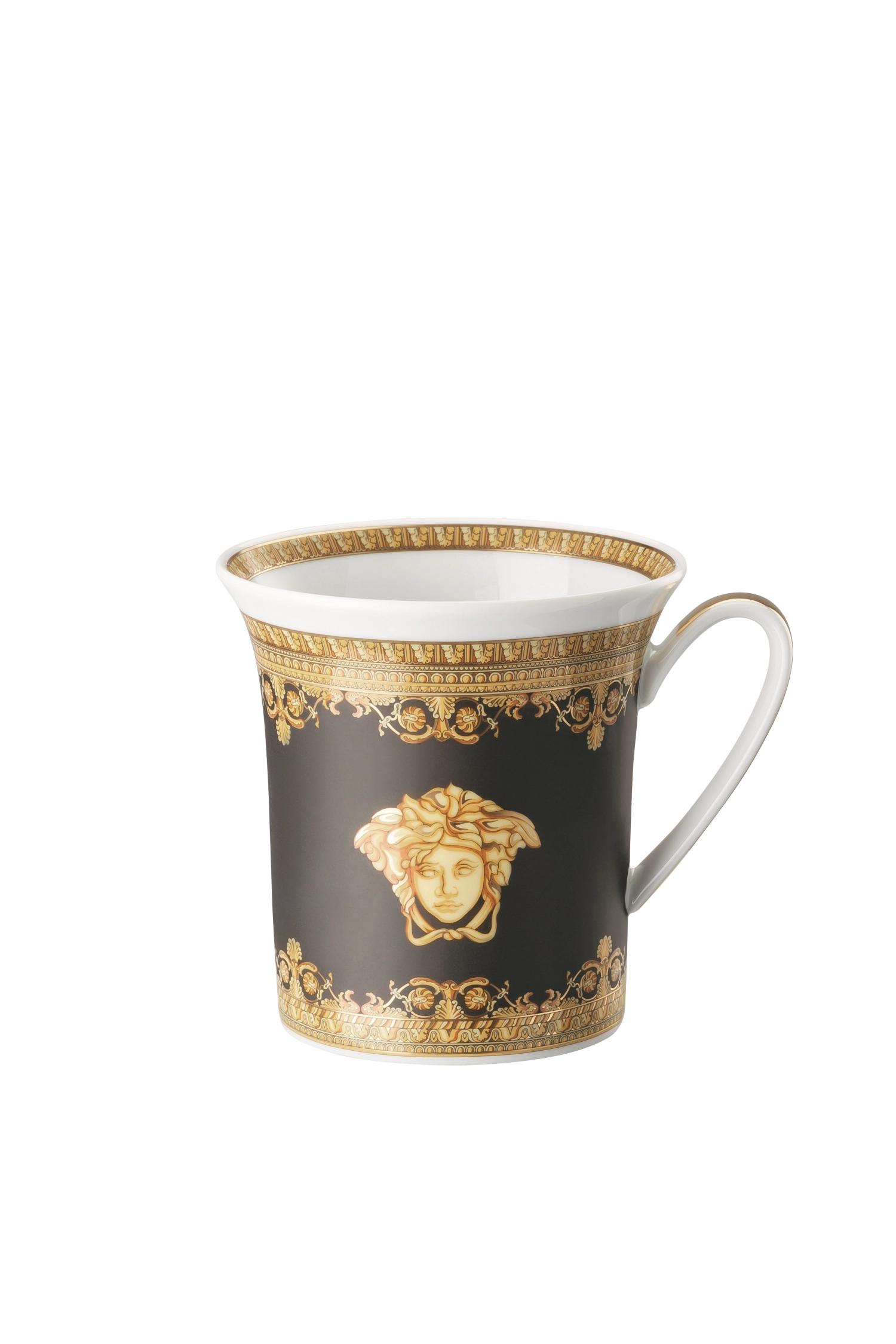 Versace I Love Baroque Becher Nero mit Henkel, 0.35 l
