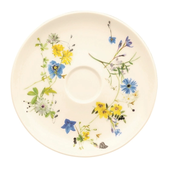 Brillance Fleurs des Alpes Kaffee-Untertasse Coupe 14.5 cm