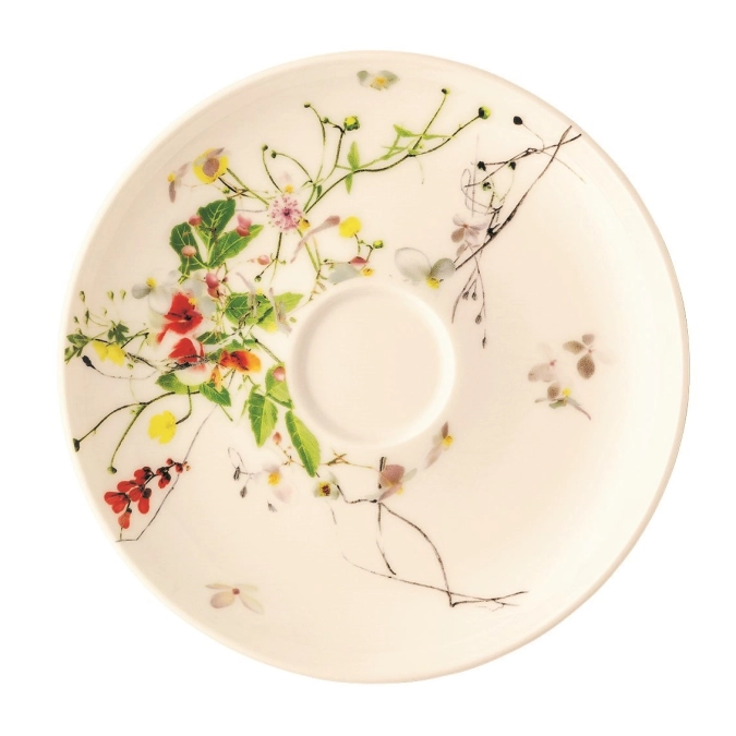 Brillance Fleurs Sauvages Kaffee Untertasse Coupe 14.5 cm