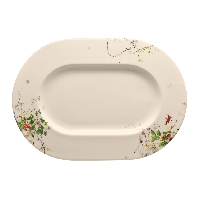 Brillance Fleurs Sauvages Platte 34 cm