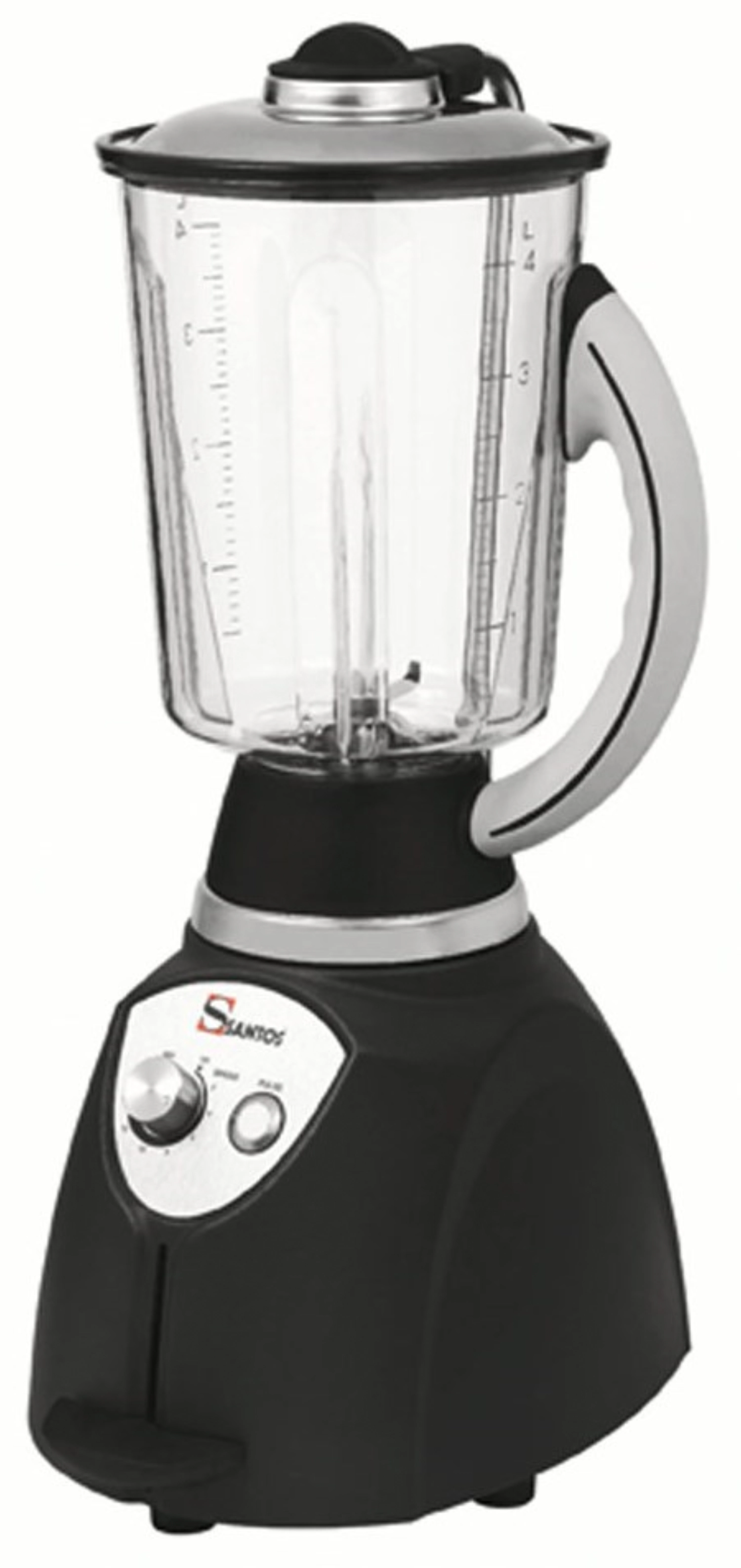 Mixer a. bloc moteur gris a. embout 2lt en polycarbonate