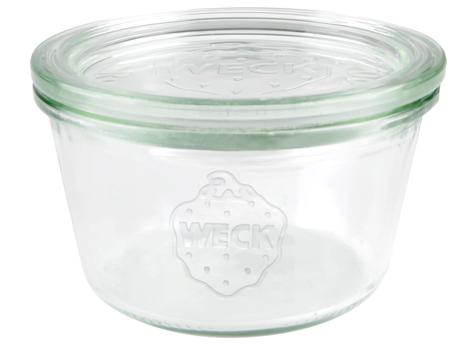 Weck verre à pied coupe 290ml rr100 avec couvercle