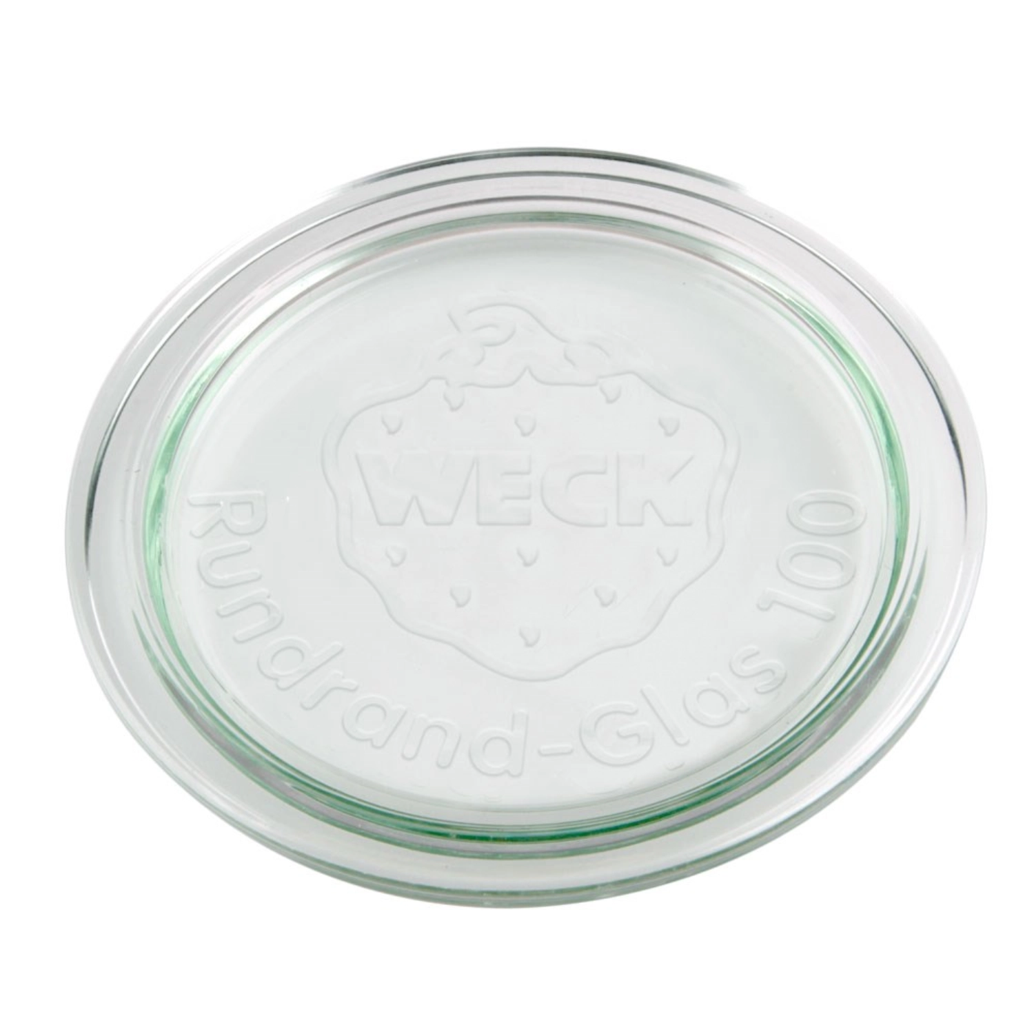 Couvercle en verre weck rr100