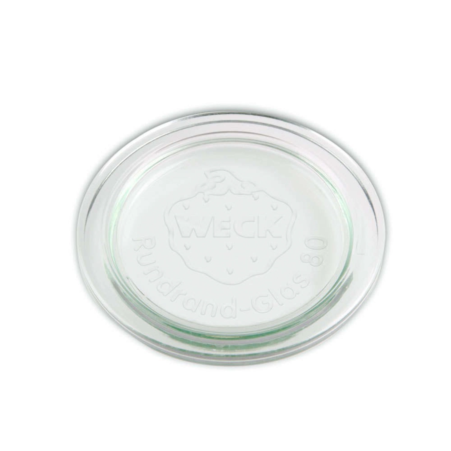 Couvercle en verre Weck RR80