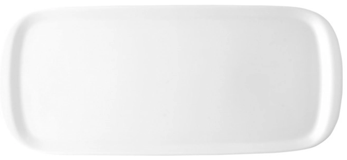 Form 1382 weiss Kuchenplatte eckig 35cm