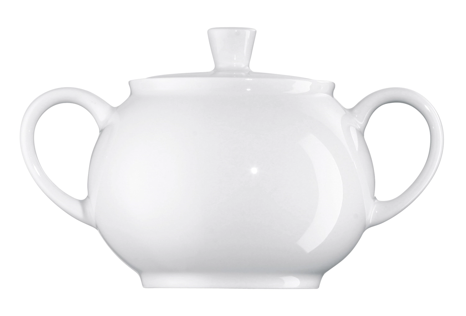 Form 1382 weiss Deckel zu Zuckerdose