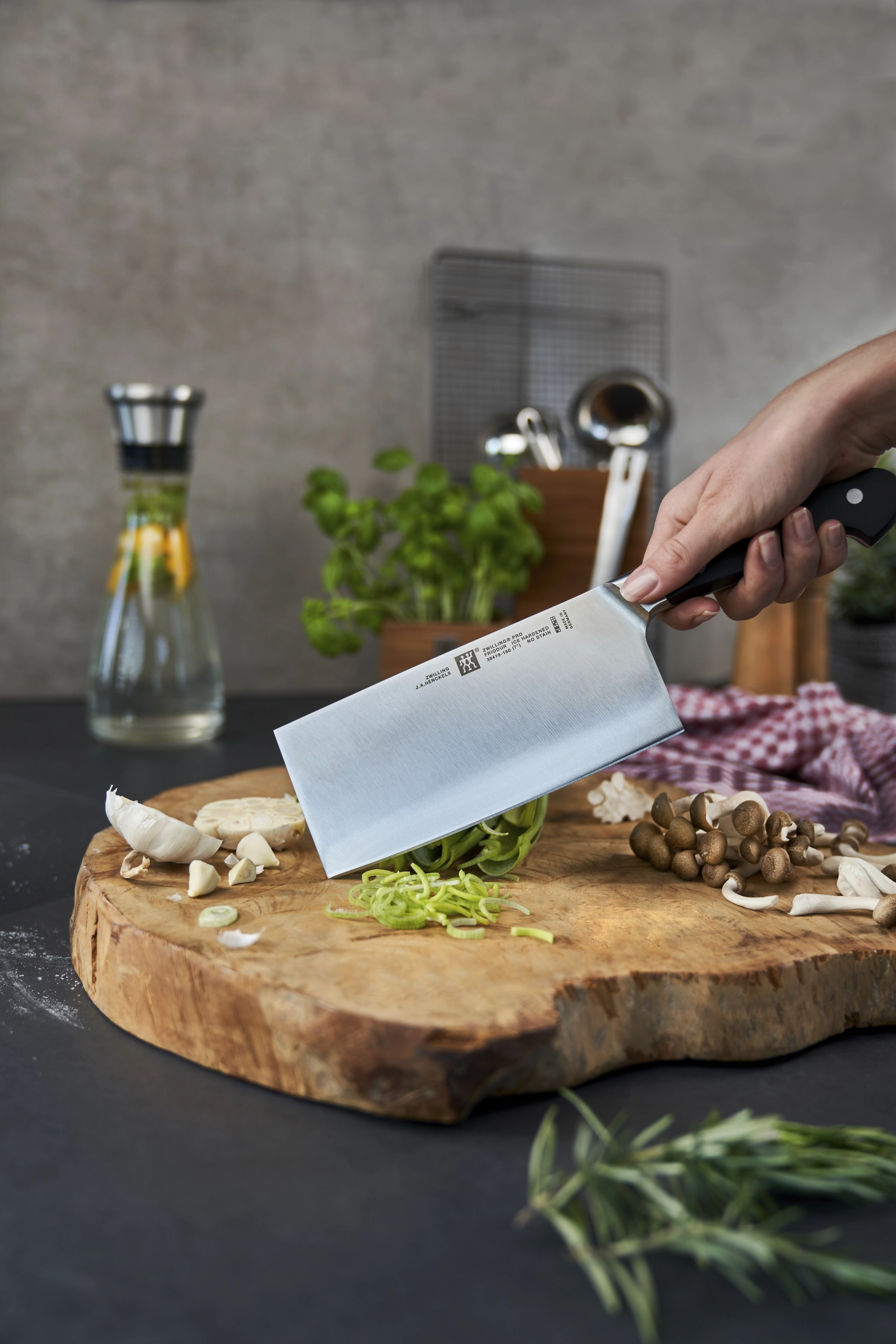 Zwilling pro couteau de chef chinois 180 mm