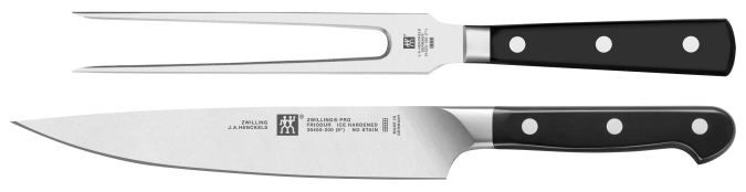 Set de couteaux pro 2pcs (couteau à viande+fourchette)