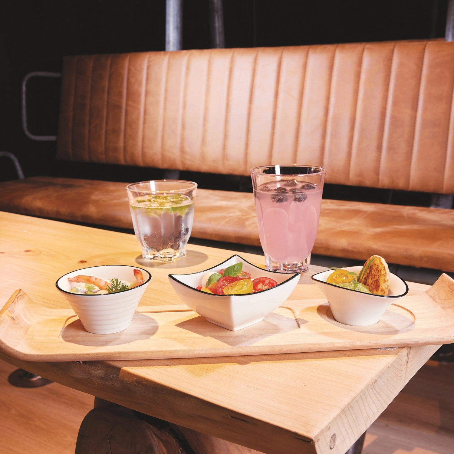 Appetizer Filet Black bol carré 9x9cm