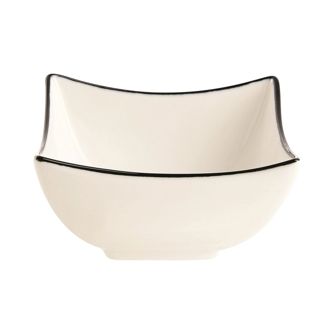 Appetizer Filet Black bol carré 9x9cm