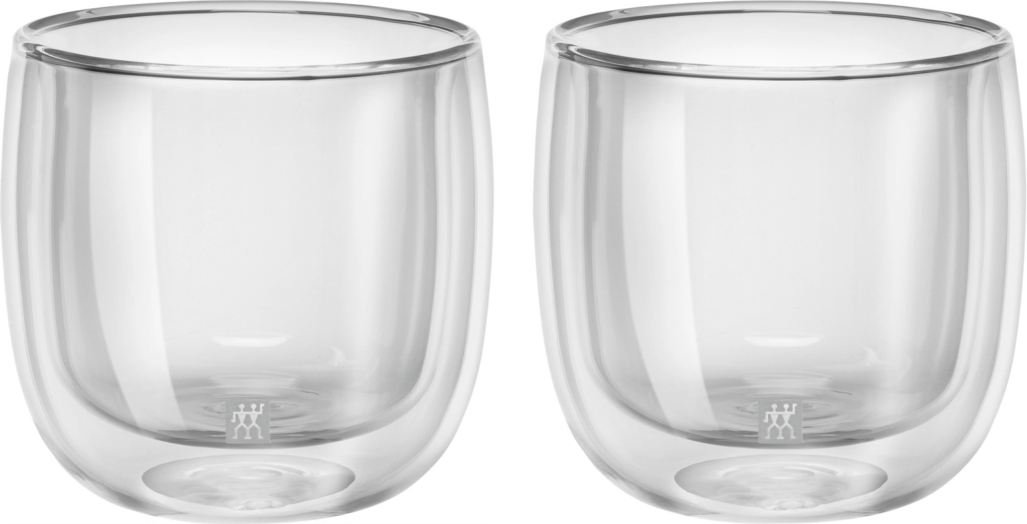 Sorrento verres à thé double paroi, set de 2, 240 ml