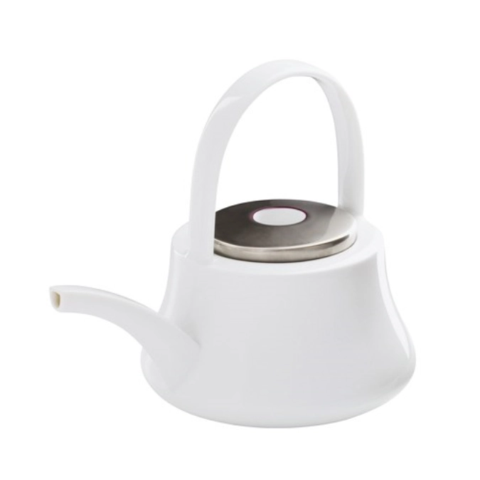 Polite Platinum Teekanne mit Henkel