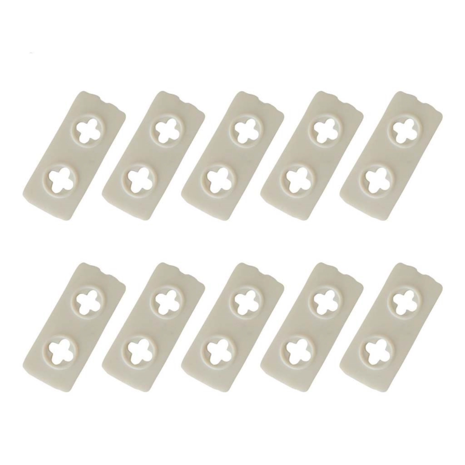 10 pcs. Plaquettes de raclage