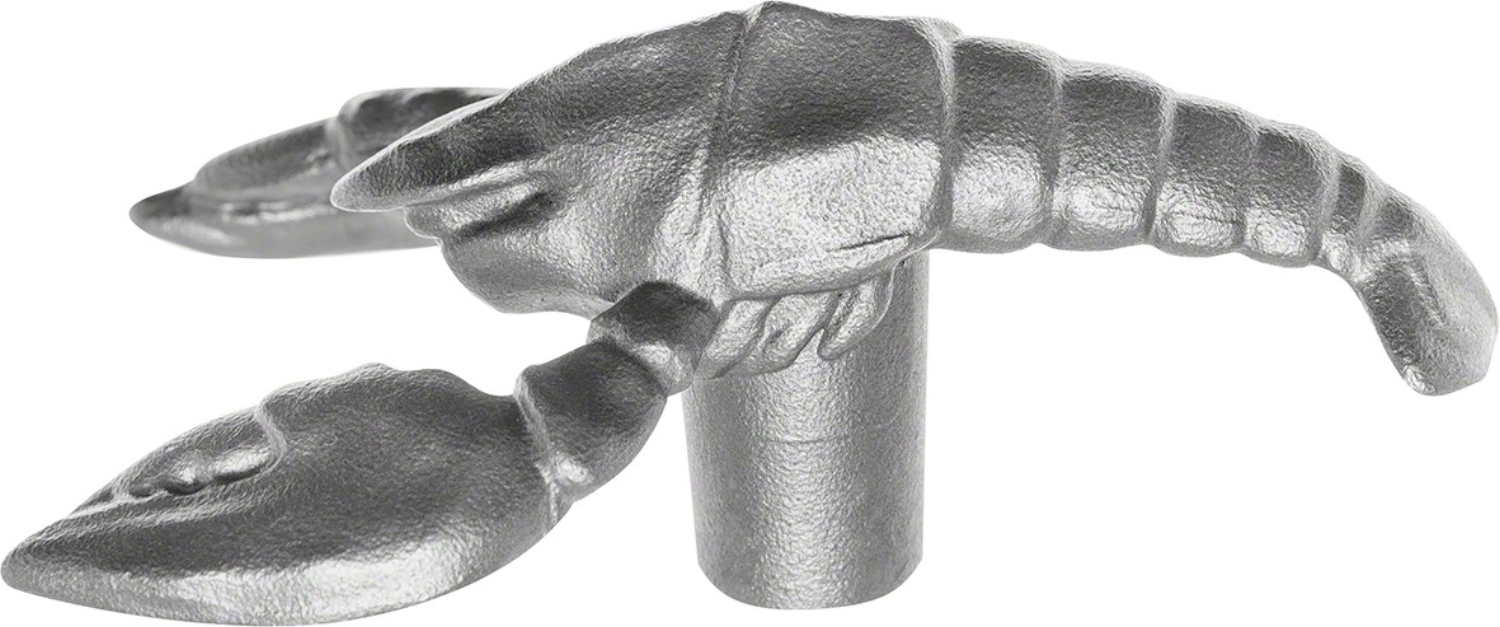 Stuns10 bouton homard acier inoxydable