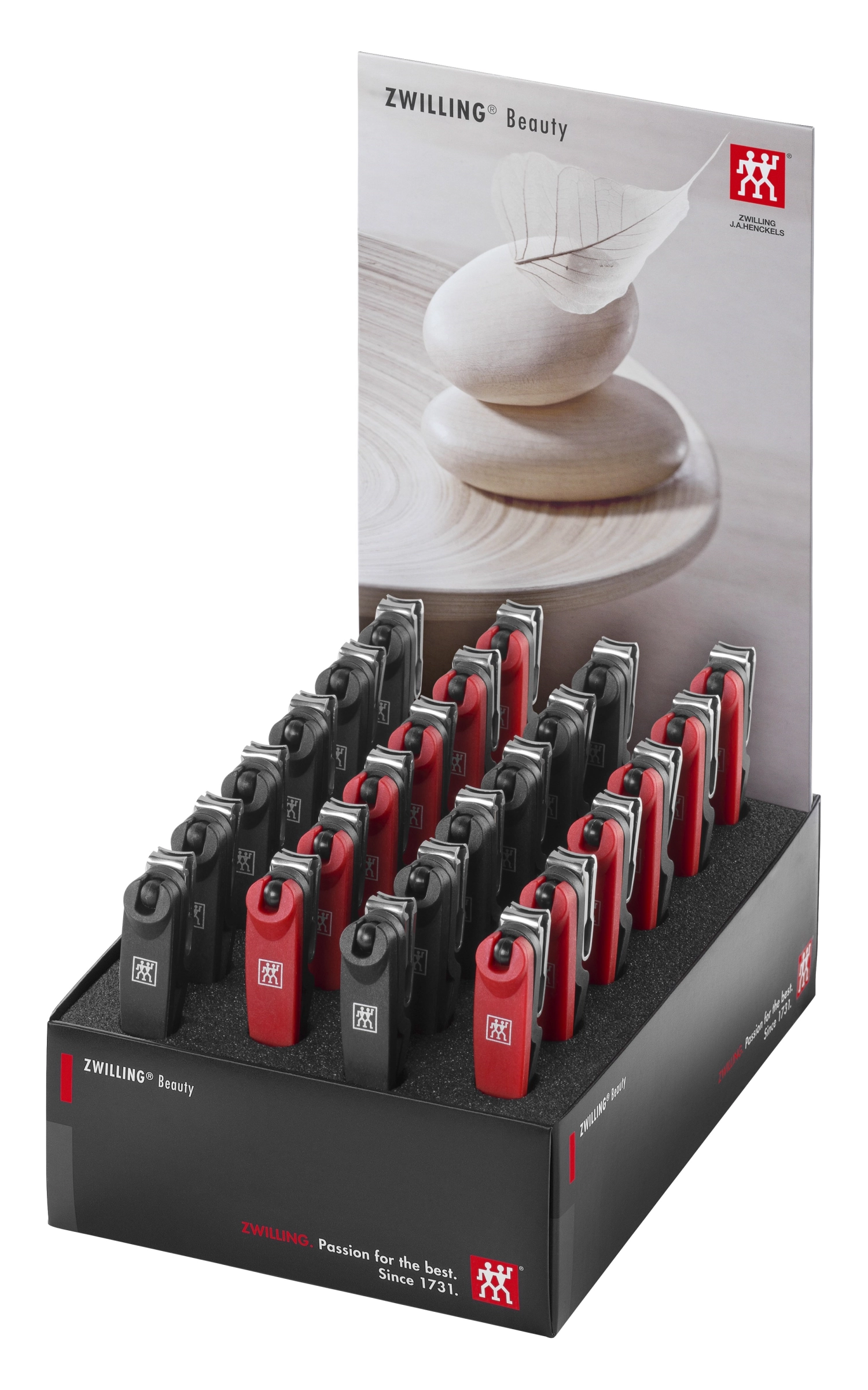 Présentoir 24 pcs. Coupe-ongles