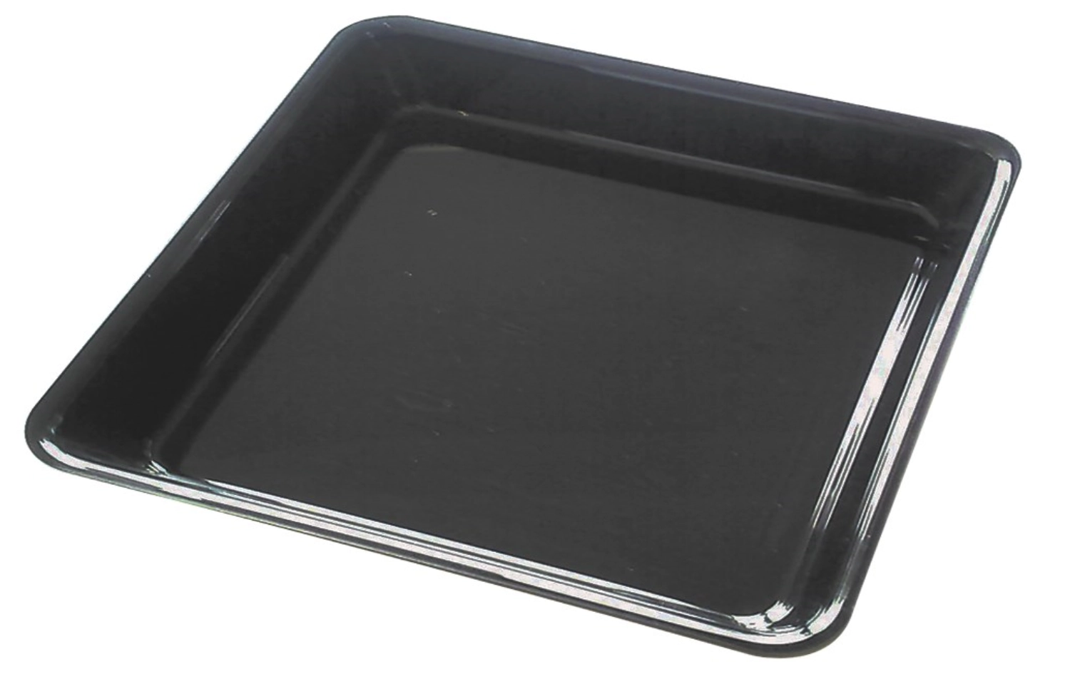 Bol rectangulaire 28x28x5cm noir