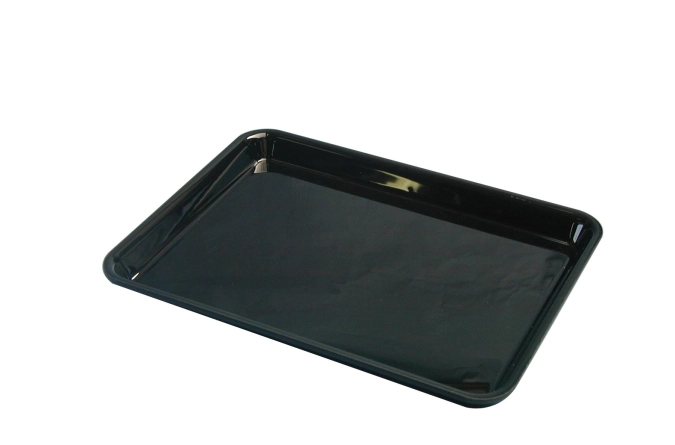 Coupe rectangulaire 28x21x2cm noir