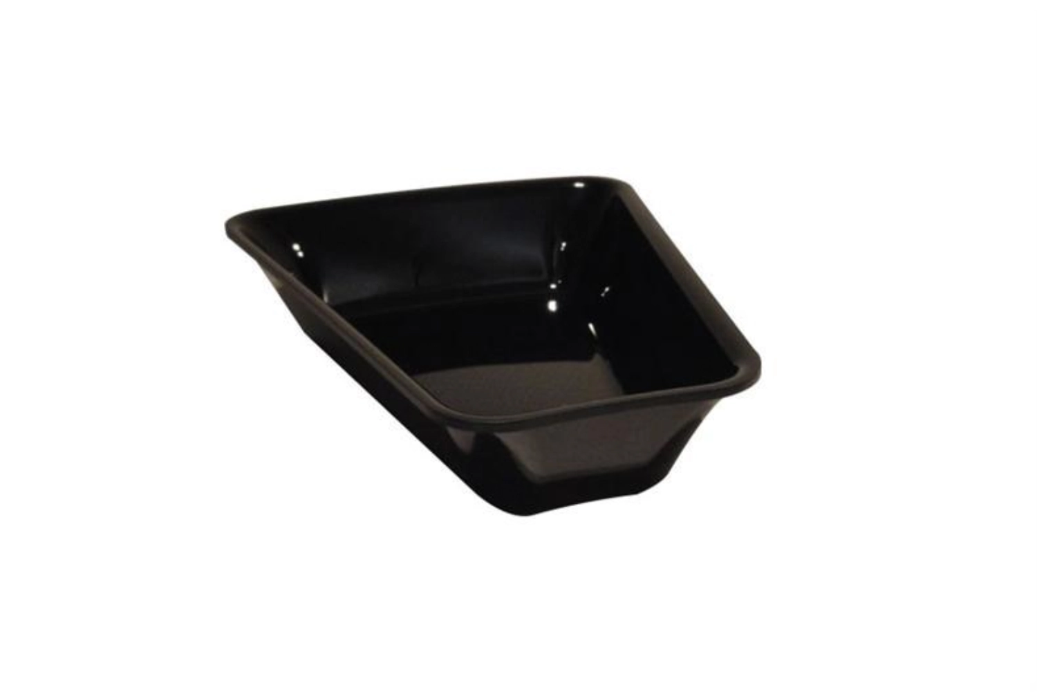 Saladier arrondi 22.5Grad 26.5x12.2x5cm noir