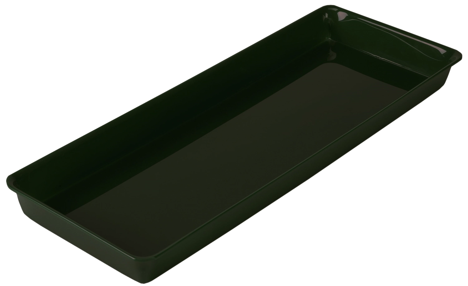 Rechteckige Schale 5xGN1/4 81x26.5x4cm schwarz