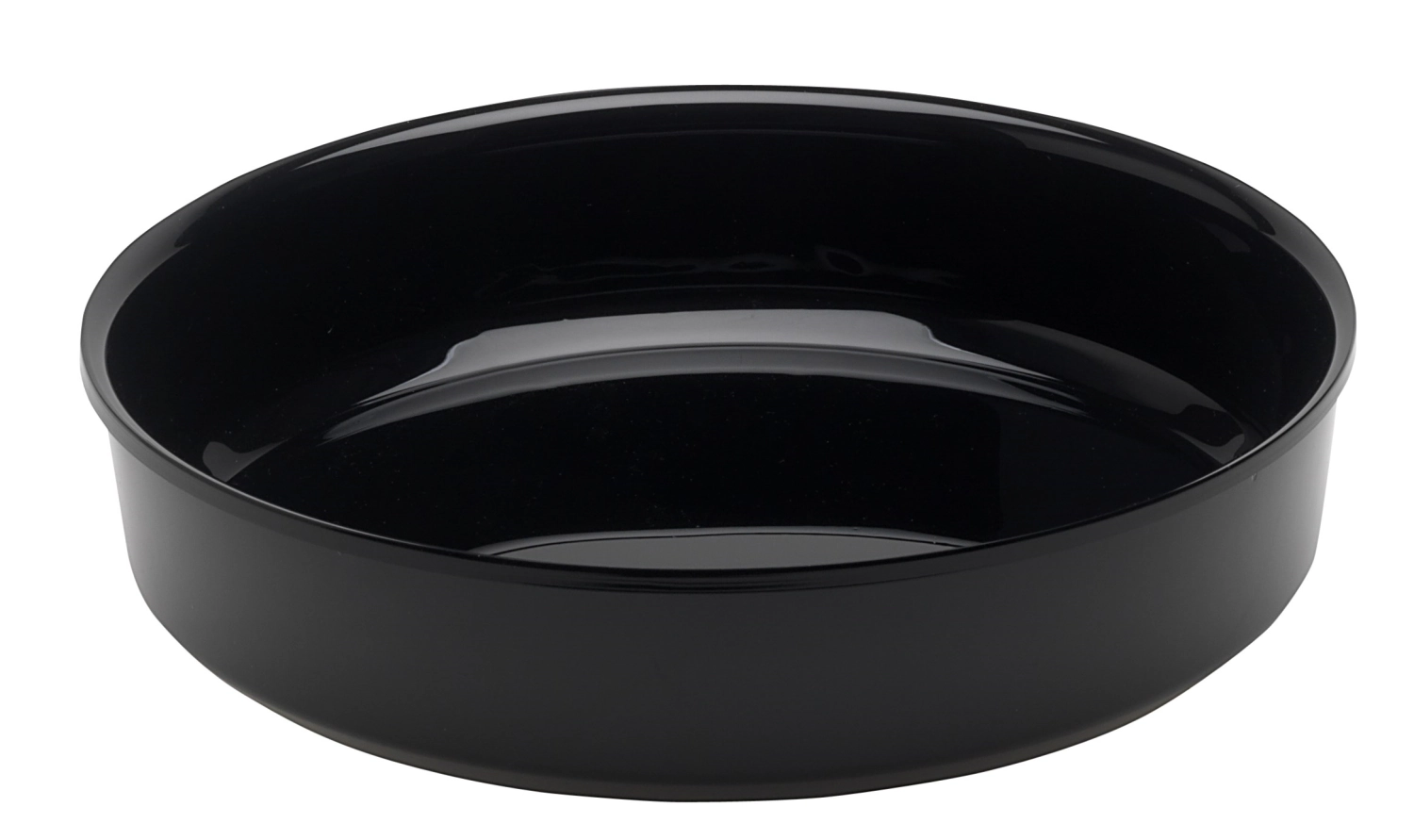 Bol rond D30x6.5cm noir