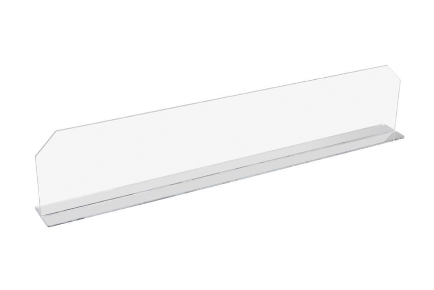 Trenner 20x100x0.5cm transparent