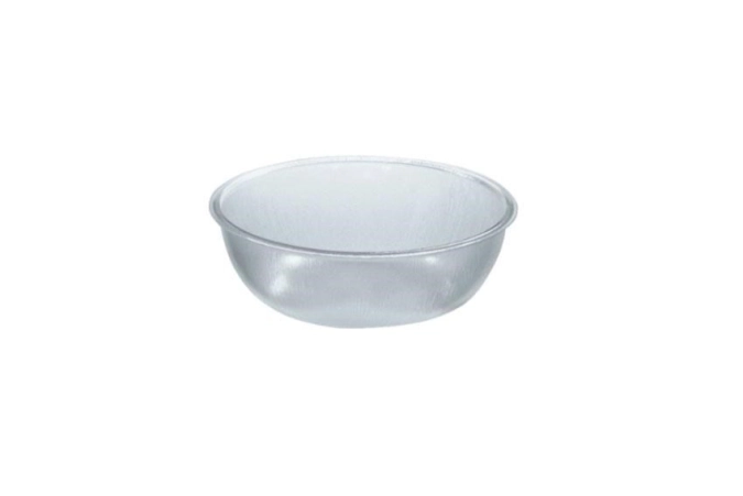 Saladier 2lt polycarbonate transparent D20x8cm 08/20