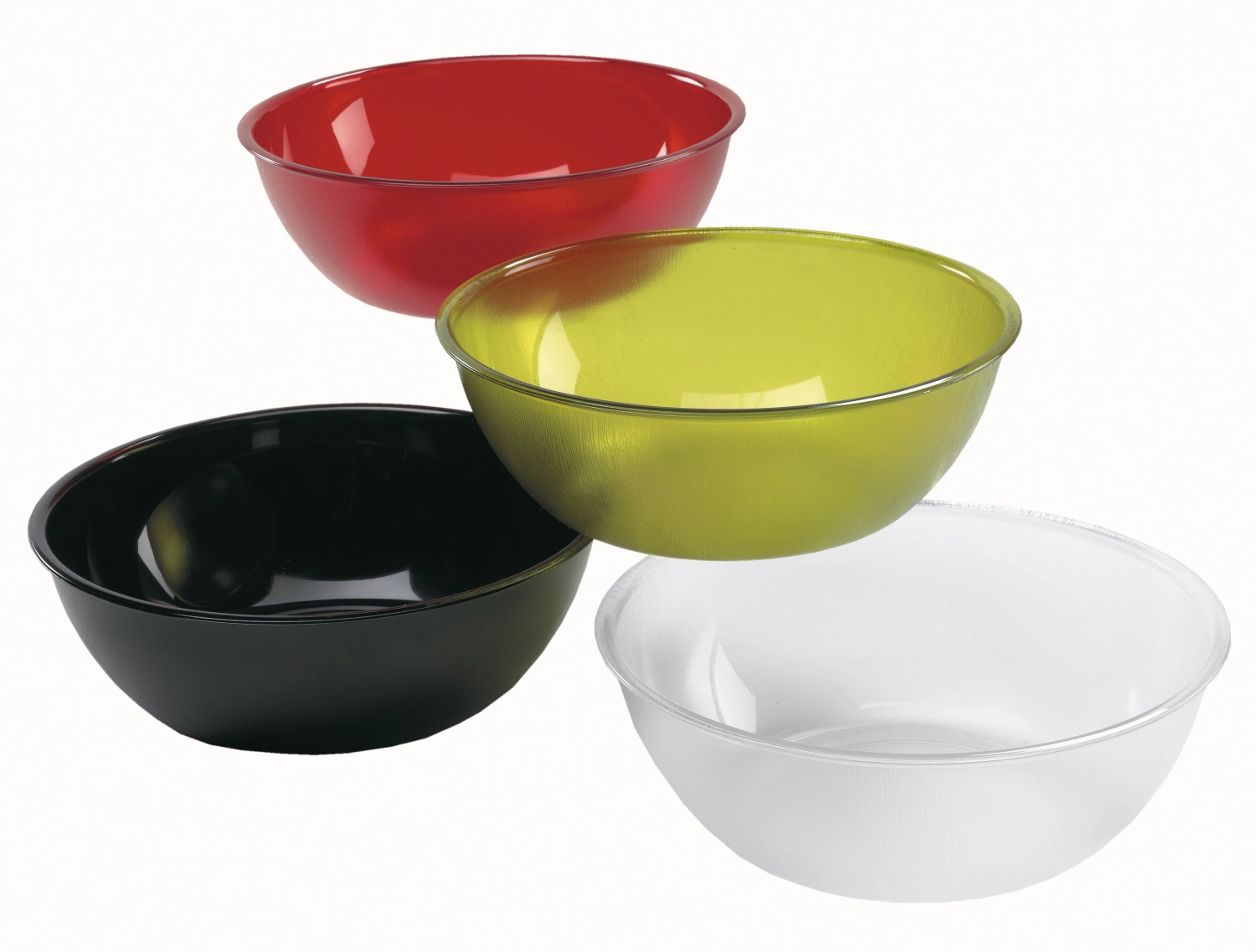 Saladier 2lt polycarbonate vert D20x8cm 08/20