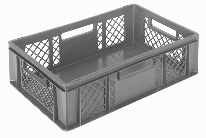 Euronorm 600x400x170 mm - standard fond plein - cotes ajoure