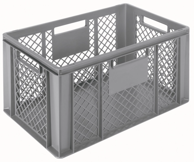 Euronorm 600x400x320 mm - standard fond plein - cotes ajoure