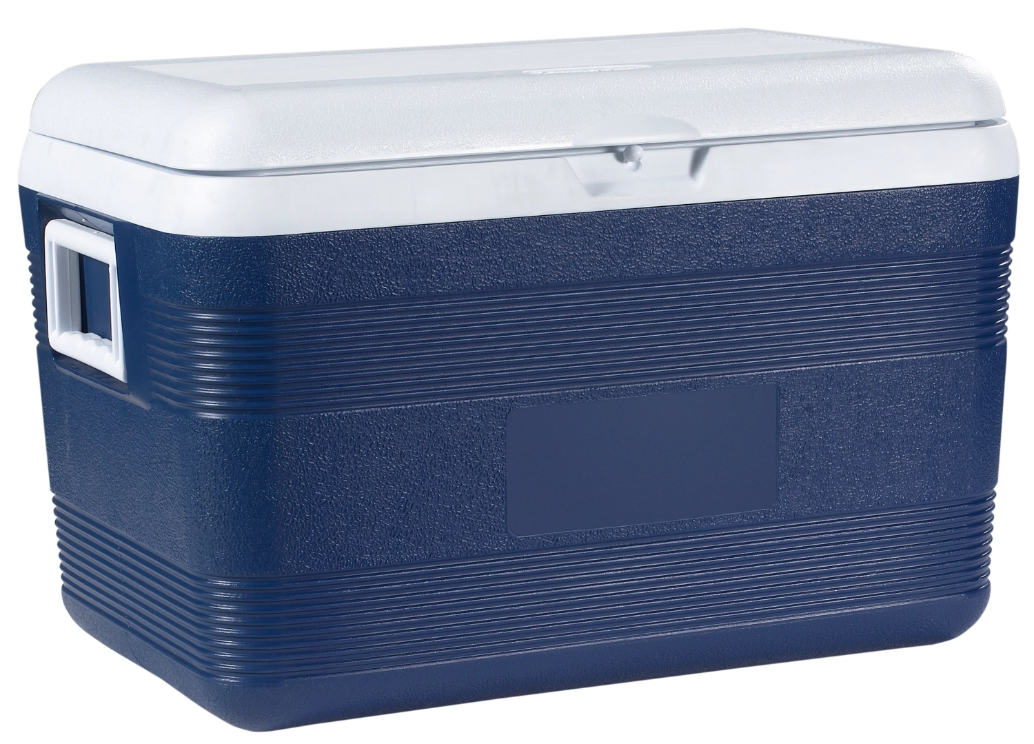 Boîte de transport isolée bleu 50lt a. couvercle