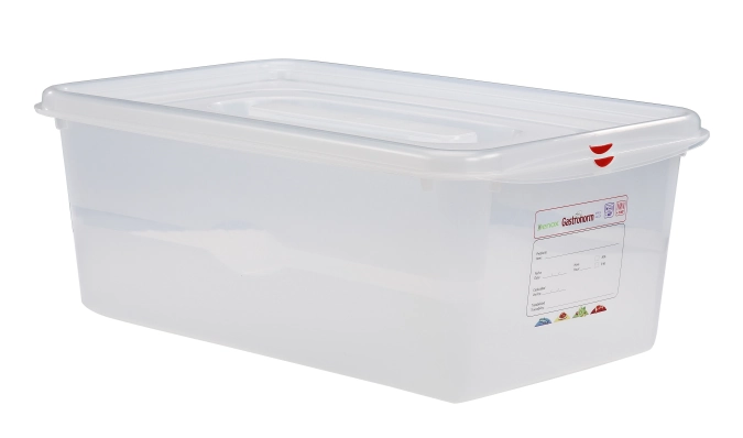 Boîte de conservation GN1/1 20cm 28lt a. couvercle et clips