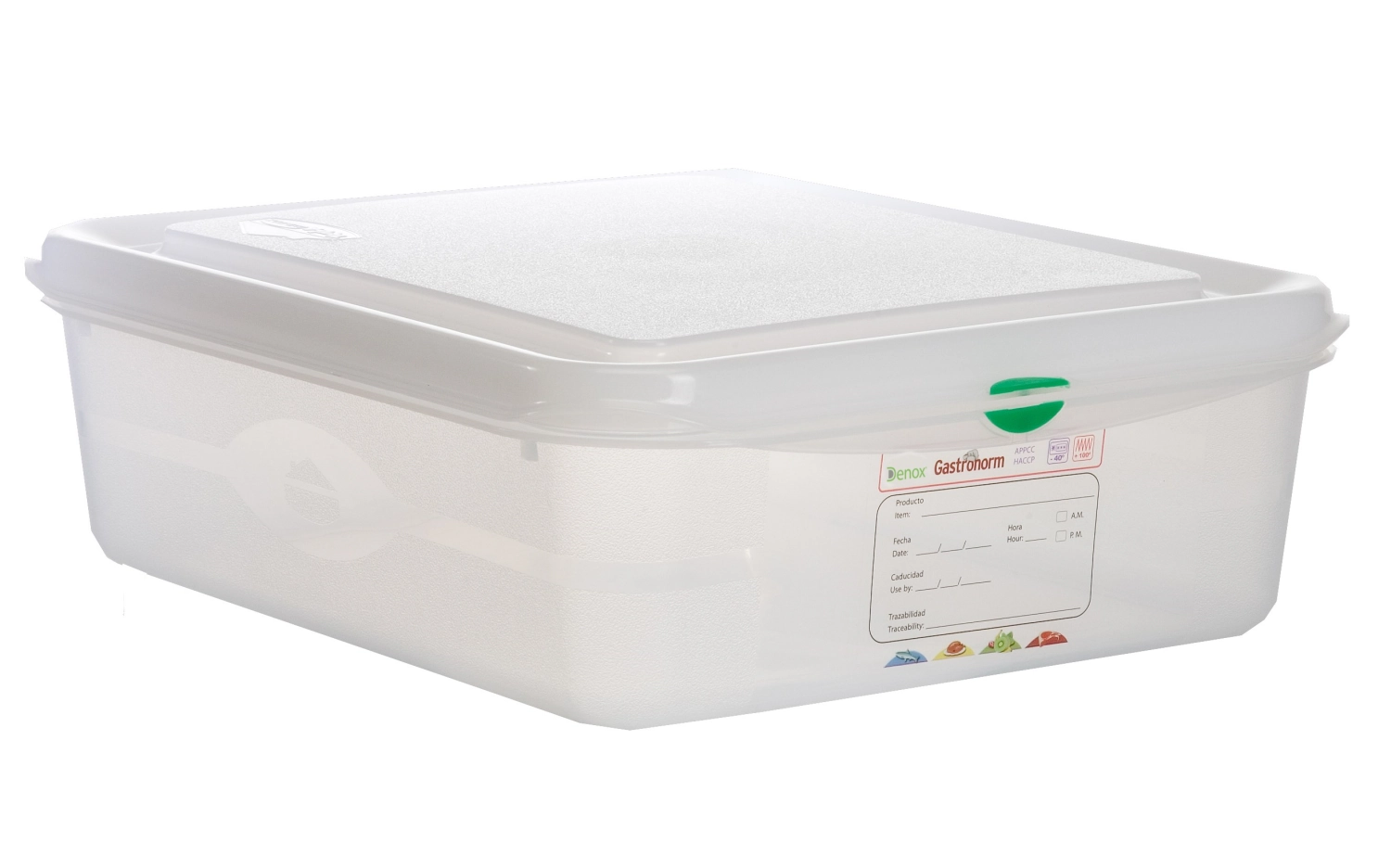 Frischhaltebox GN1/2 10cm 6.5lt mit Deckel und Clips