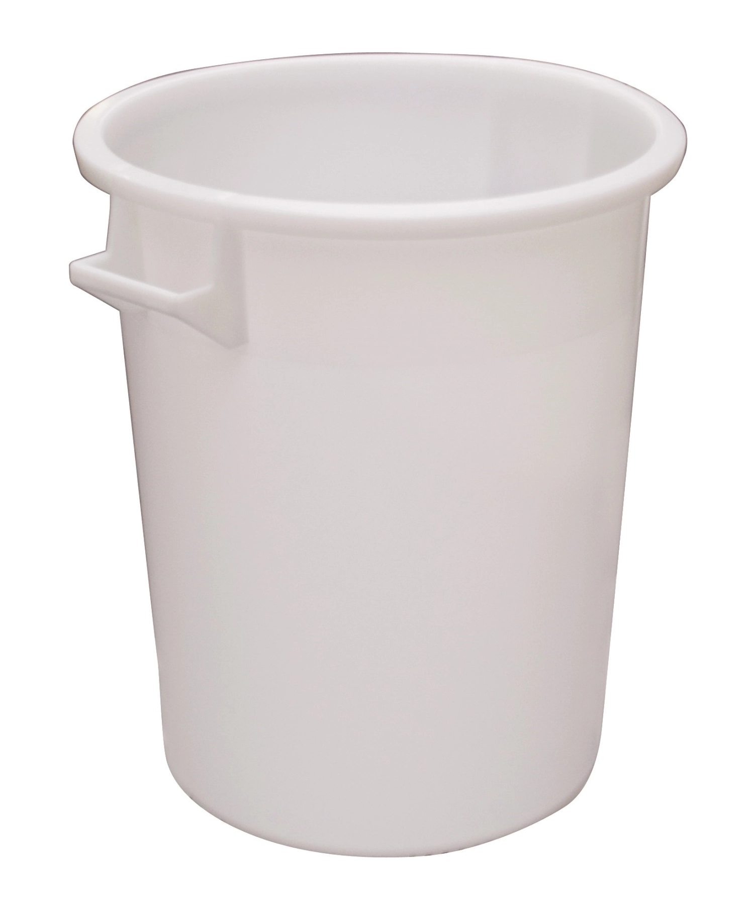 Fass konisch foodsafe weiss 75lt 48x48cm H57cm Boden D39cm