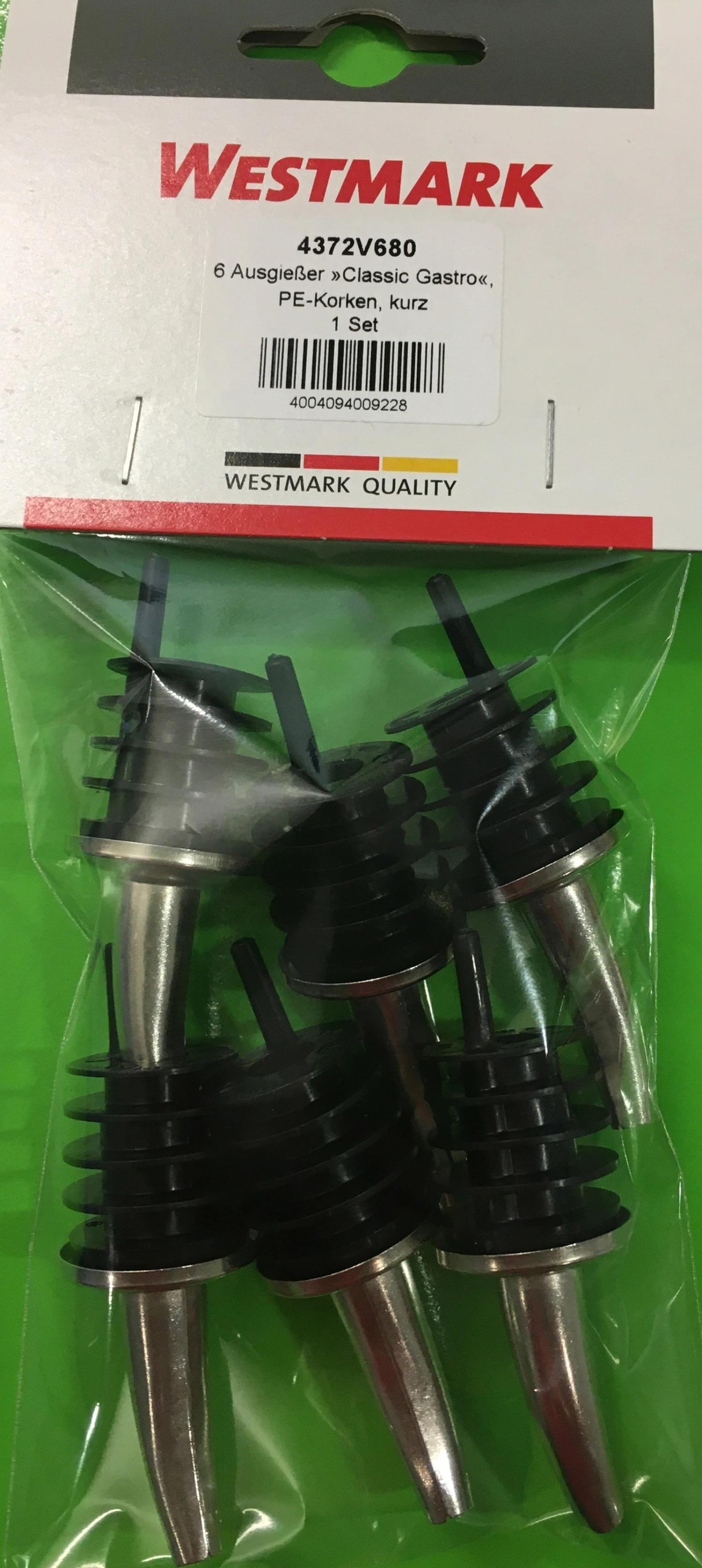 6 Stk. Gastro-Ausgiesser kurz