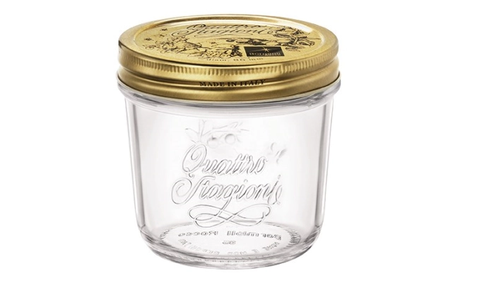 Quattro Stationi Pot de conserve large a. couvercle 25cl