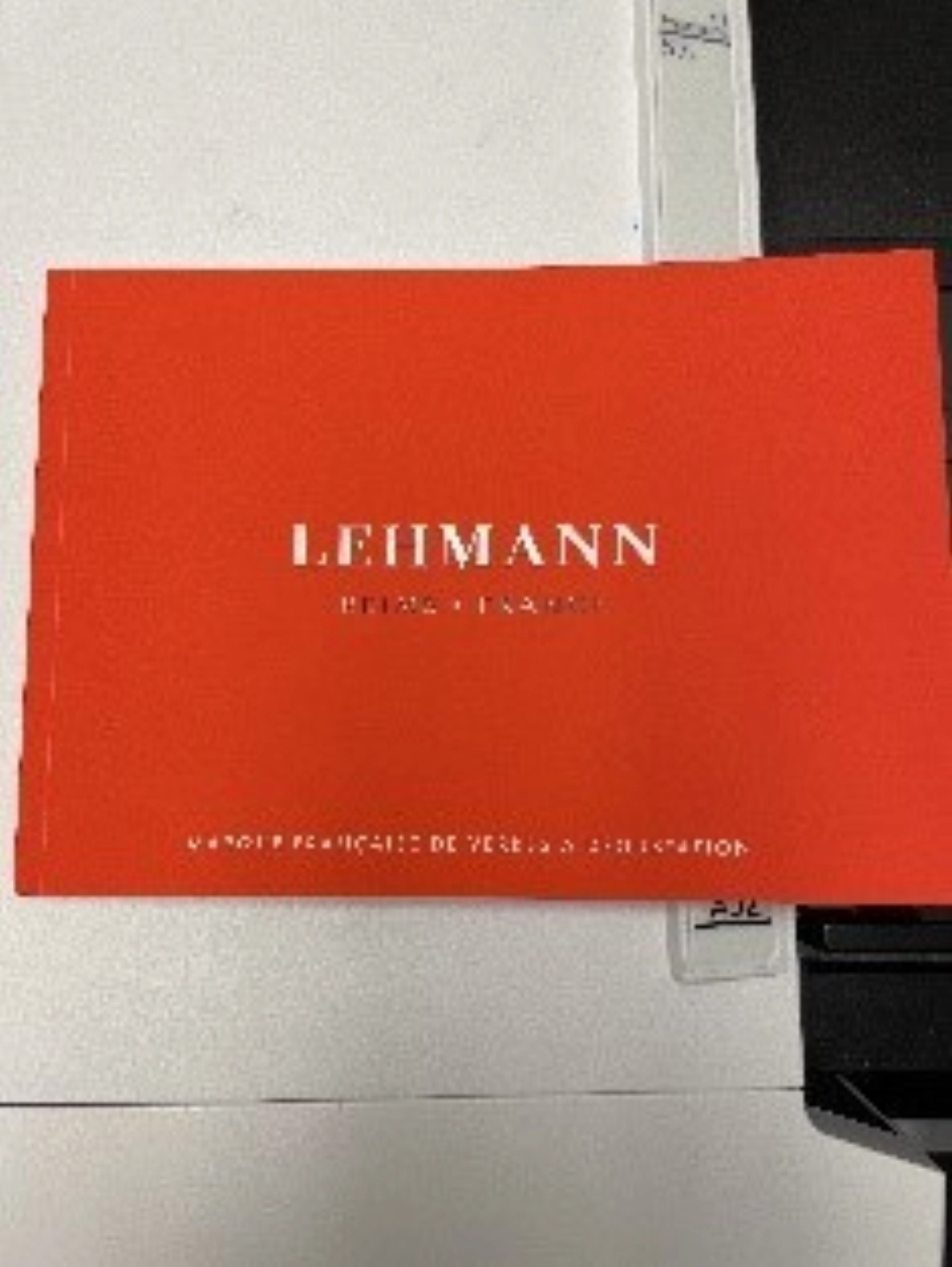 Lehmann Katalog