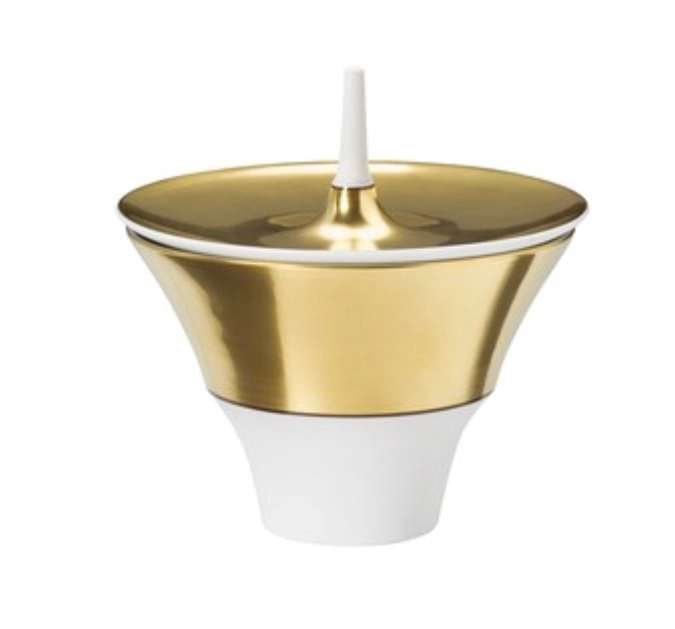 Polite Gold Zuckerdose