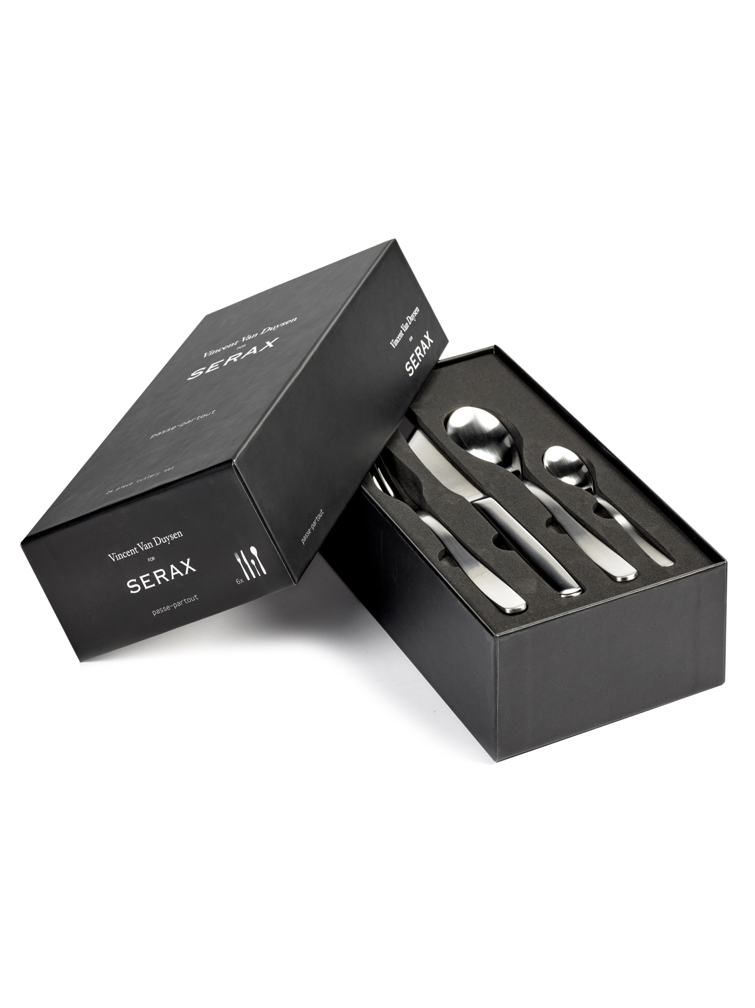 24pcs Passe Partout couverts coffret cadeau