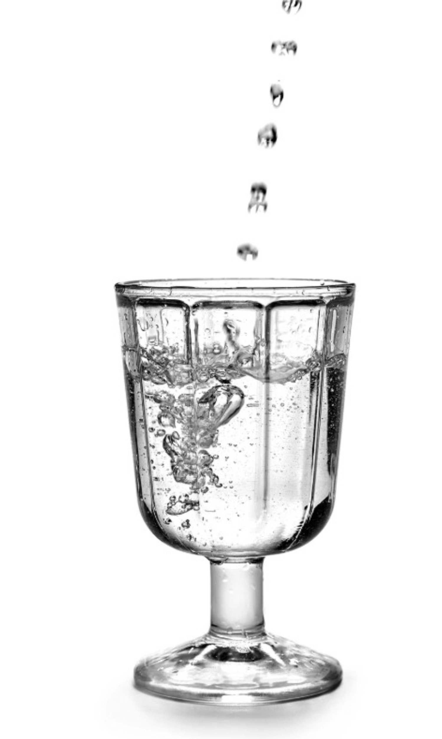 Surface verre à vin blanc