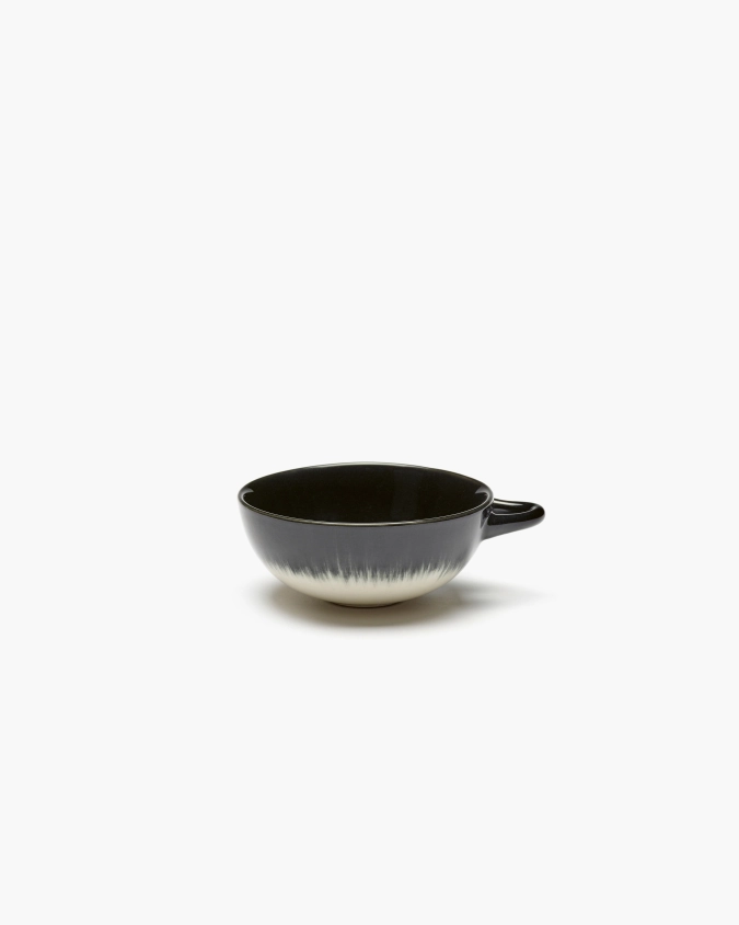Ann Demeulem. De Tasse à espresso 8 Cl Dé Off-White Black Va