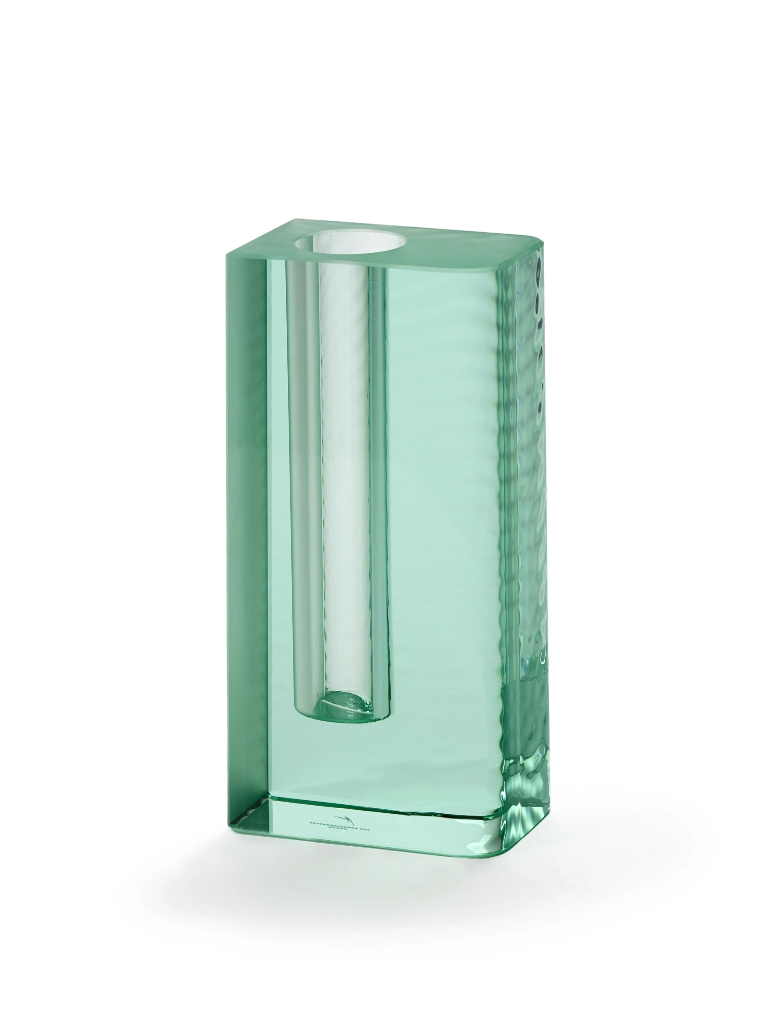 Ann Demeulemeester Vase Edu 2 8.6X5.3X18cm Eau